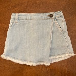 Jean skort | toddler girls | size 3T